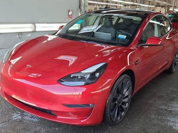 TESLA MODEL 3 2022 5YJ3E1EC5NF299212 image